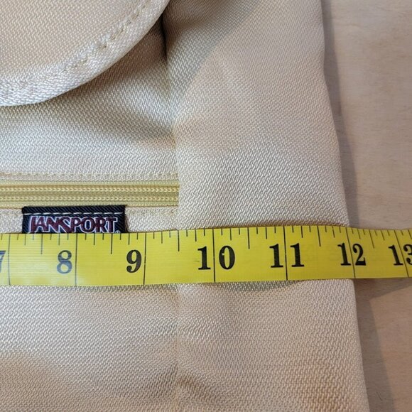 Jansport Abbie Gold Drawstring Mini Soft Backpack - Picture 11 of 13